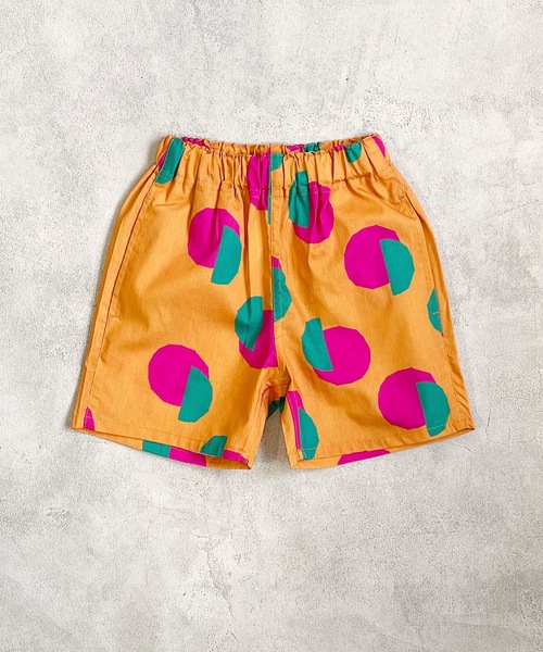 HOGAN RANCH WEAR（ホーガンランチウエア）の「ソウガラショートパンツ(80～150cm)（その他パンツ・キッズ・オレンジ/グリーン/マルチ/ライトブルー・150cm/120/110/140/90/100/95/80/130）」の3枚目の写真