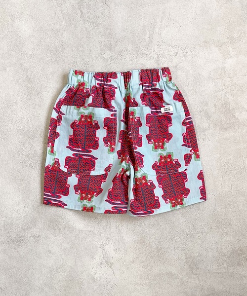 HOGAN RANCH WEAR（ホーガンランチウエア）の「ソウガラショートパンツ(80～150cm)（その他パンツ・キッズ・オレンジ/グリーン/マルチ/ライトブルー・150cm/120/110/140/90/100/95/80/130）」の8枚目の写真