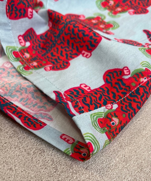 HOGAN RANCH WEAR（ホーガンランチウエア）の「ソウガラショートパンツ(80～150cm)（その他パンツ・キッズ・オレンジ/グリーン/マルチ/ライトブルー・150cm/120/110/140/90/100/95/80/130）」の12枚目の写真