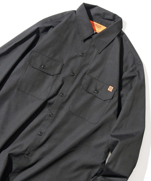 UNIVERSAL OVERALL（ユニバーサルオーバーオール）の「UNIVERSAL OVERALL/ユニバーサルオーバーオール WORKER’S SHIRT ワークシャツ シャツ（シャツ/ブラウス・メンズ・ブラック/ライトグリーン/ライトベージュ/サックスブルー/グリーン/グレー・XL/M/S/L）」の18枚目の写真