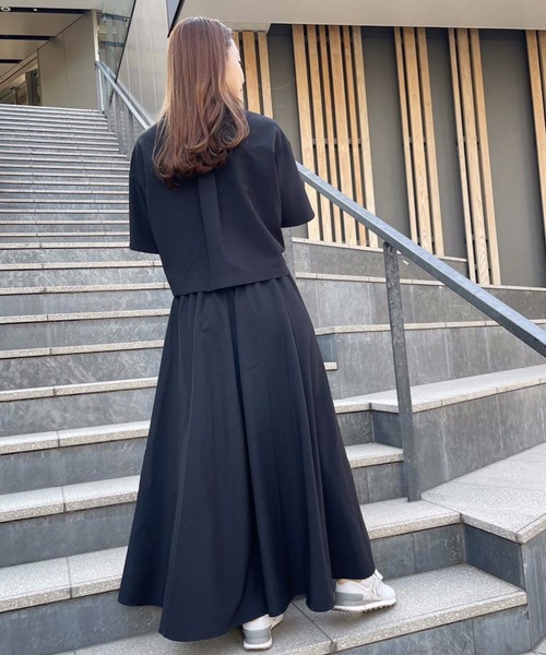 moment+（モーメントプラス）の「セットアップワンピース（オープン