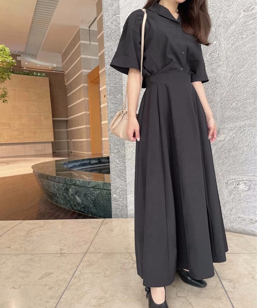 moment+（モーメントプラス）の「セットアップワンピース（オープン