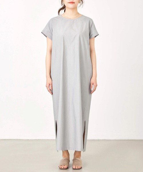 SILAS（サイラス）の「LAYERED DRESS　サイラスレイヤードワンピース（ワンピース・レディース・ライトグレー/チャコール・ONE SIZE）」の10枚目の写真