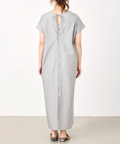 SILAS（サイラス）の「LAYERED DRESS　サイラスレイヤードワンピース（ワンピース・レディース・ライトグレー/チャコール・ONE SIZE）」の6枚目の写真