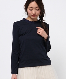 Kastane | 【Kastane】衿フリルプルオーバー(Tシャツ/カットソー)