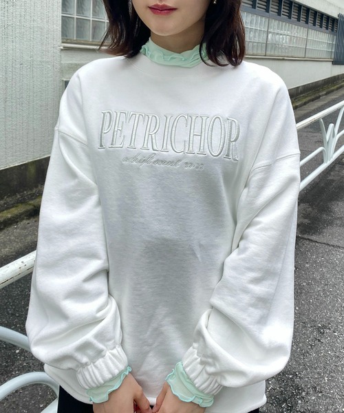 one after another NICE CLAUP(ワンアフターアナザーナイスクラップ)の「チュールメローインナー(Tシャツ/カットソー・レディース・ミント/アイボリー/ピンク/モカ・FREE)」の16枚目の写真