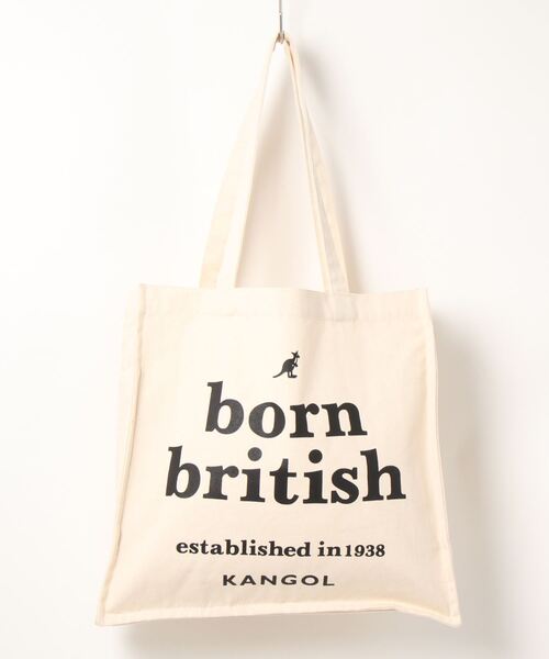 dictionary(ディクショナリー)の「【KANGOL / カンゴール】 プリント スクエア トート バッグ(トートバッグ・レディース・オフホワイト/ブラック/ホワイト系/ブラック系・FREE)」の9枚目の写真