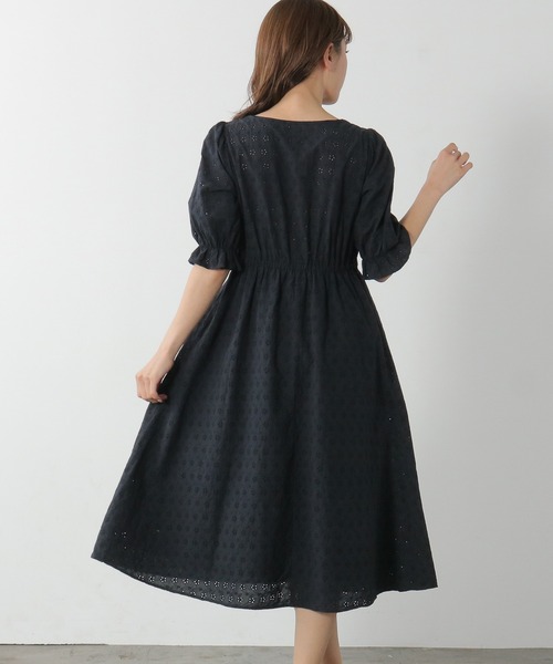 Honeys（ハニーズ）の「レースワンピース（ワンピース・レディース・ミント/ブラック/ホワイト・S/L/M）」の10枚目の写真