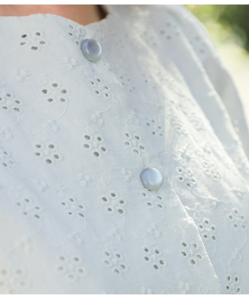 Honeys（ハニーズ）の「レースワンピース（ワンピース・レディース・ミント/ブラック/ホワイト・S/L/M）」の18枚目の写真