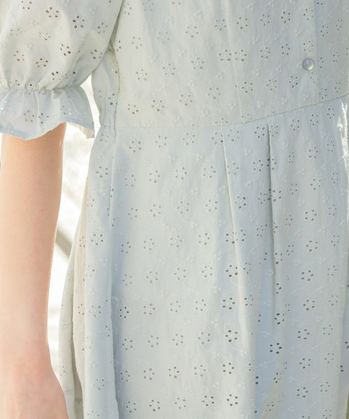 Honeys（ハニーズ）の「レースワンピース（ワンピース・レディース・ミント/ブラック/ホワイト・S/L/M）」の19枚目の写真