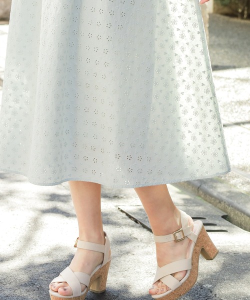 Honeys（ハニーズ）の「レースワンピース（ワンピース・レディース・ミント/ブラック/ホワイト・S/L/M）」の20枚目の写真