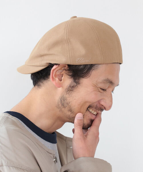 B:MING by BEAMS（ビーミングバイビームス）の「VLANK x B:MING by BEAMS / 別注 オックス ハンチングキャップ（ハット・メンズ・ブラック/ベージュ・FREE）」の5枚目の写真