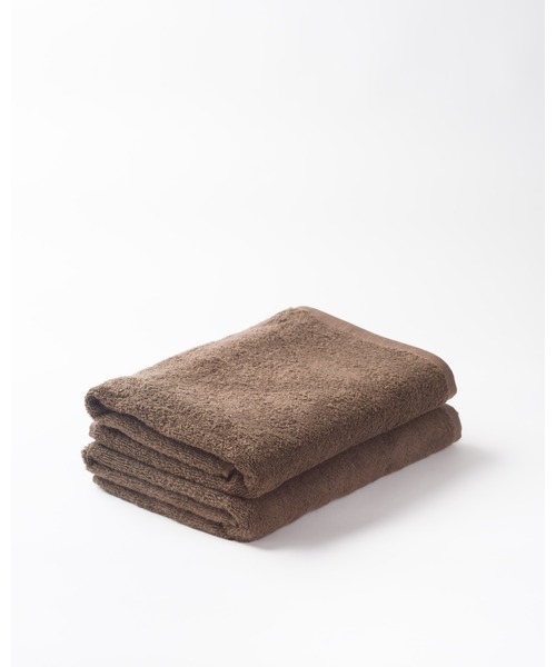 OMNES（オムネス）の「FLUFFY TOWEL バスタオルセット (2枚組)（タオル・レディース・ホワイト/ベージュ/ブラウン/グレー/カーキ/ブルーグレー/ホワイト系その他/チャコール/ホワイト系その他2/ネイビー/アイボリー/ピンク・FREE）」の9枚目の写真