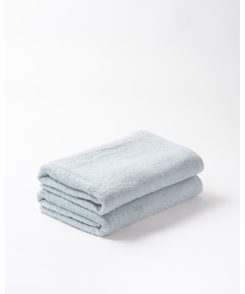 OMNES（オムネス）の「FLUFFY TOWEL バスタオルセット (2枚組)（タオル・レディース・ホワイト/ベージュ/ブラウン/グレー/カーキ/ブルーグレー/ホワイト系その他/チャコール/ホワイト系その他2/ネイビー/アイボリー/ピンク・FREE）」の7枚目の写真