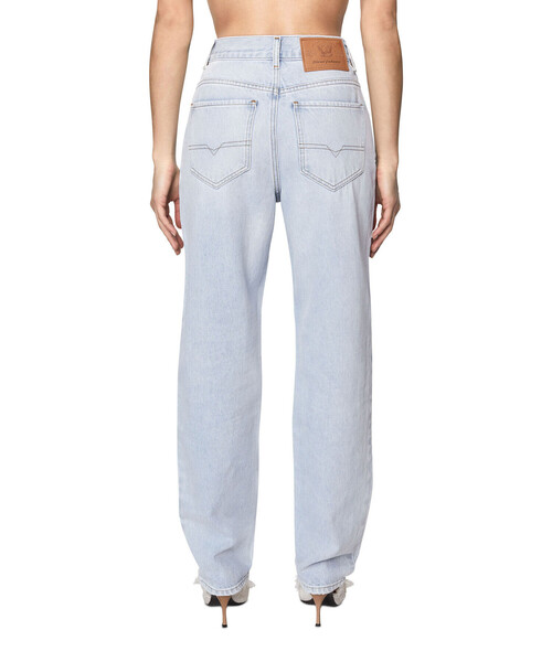 DIESEL（ディーゼル）の「レディース デニム ハイウエスト ストレート ライトウォッシュ（デニムパンツ・レディース・インディゴブルー・23inch/29inch/27inch/25inch）」の3枚目の写真