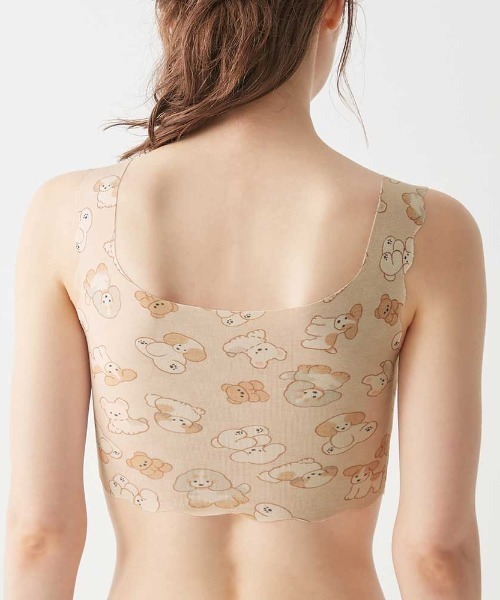 Tuche(トゥシェ)の「Tuche/トゥシェ 縫い目が無くて低刺激 ナイトブラ 保湿加工付き(ナイトブラ・レディース・ベージュ系その他/ライトピンク/グレー系その他/クリーム/ライトブラウン/グレー系その他2/ライトブルー/イエロー系その他・MEDIUM/LARGE/X-LARGE)」の20枚目の写真