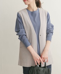 URBAN RESEARCH DOORS | コットンノーカラーベスト(ベスト)