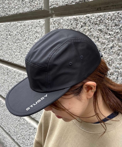 STUSSY(ステューシー)の「STUSSY /ステューシー/POLY OXFORD CAMP CAP(キャップ・レディース・ブラック/ブルー・FREE)」の2枚目の写真