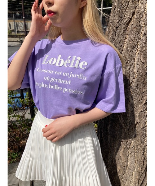 WC（ダブル シー）の「ロゴデザイン刺繍T（Tシャツ/カットソー・レディース・ブラック/ライトパープル/グリーン/ピンク・FREE）」の16枚目の写真