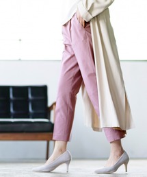 WHITE JOOLA | 【手洗いできる♪】PrimeFle日本製生地使用・紫外線防止＆撥水＆接触冷感＆ストレッチ！多機能テーパードカラーパンツ(その他パンツ)