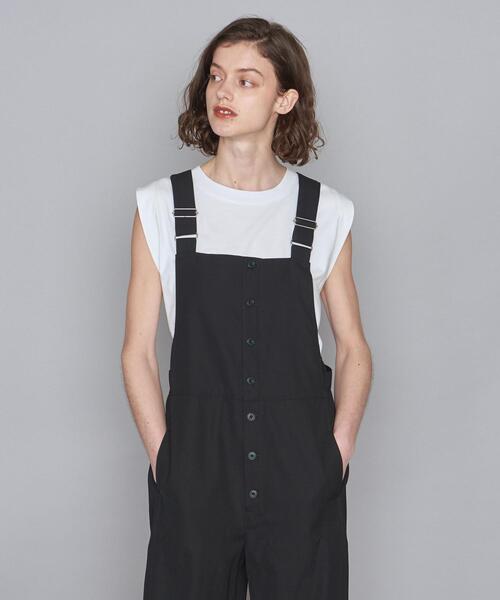 AEWEN MATOPH(イウエン マトフ)の「<AEWEN MATOPH(イウエン マトフ)>コットン ノースリーブカットソー(Tシャツ/カットソー・レディース・オレンジ/ホワイト/ブラック・FREE)」の2枚目の写真
