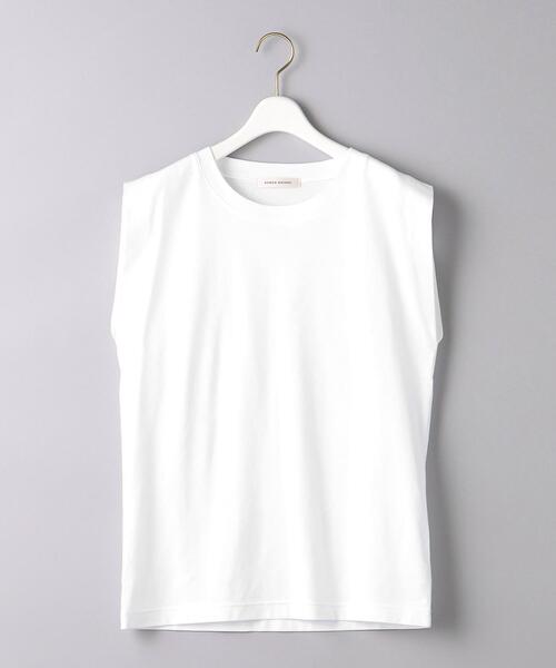 AEWEN MATOPH(イウエン マトフ)の「<AEWEN MATOPH(イウエン マトフ)>コットン ノースリーブカットソー(Tシャツ/カットソー・レディース・オレンジ/ホワイト/ブラック・FREE)」の19枚目の写真