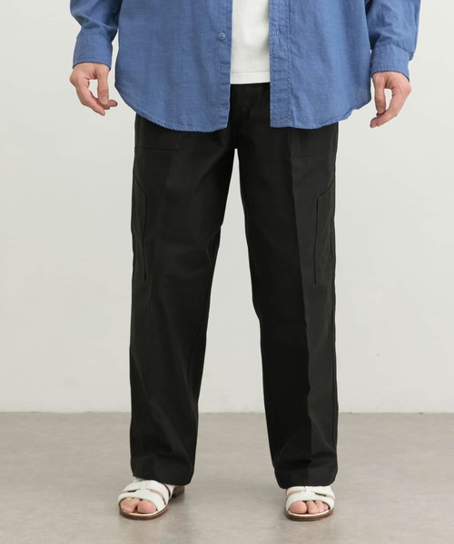 バックサテンUTILITY TROUSERS by SHIOTA URBAN RESEARCH（アーバンリサーチ）の「バックサテンUTILITY TROUSERS