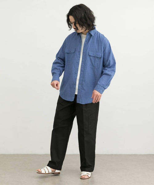 ユニセックス』バックサテンUTILITY TROUSERS by SHIOTA ユニセックス』バックサテンUTILITY TROUSERS by SHIOTA[UR24