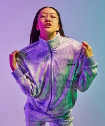 NERDY X ATMOS DNA Watercolor Brush Track Top / ノルディー x アトモス ディーエヌエー ウォーターカラー ブラッシュ トラックトップ 【SP】
