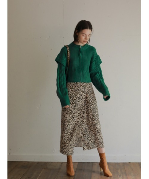 AMAIL(アマイル)の「Leo smart スカート(スカート・レディース・ベージュ・FREE)」の4枚目の写真