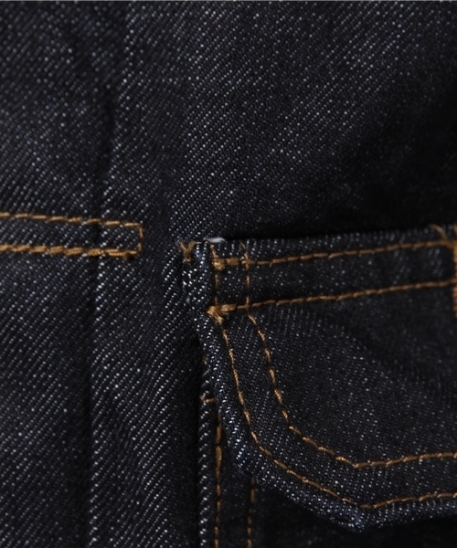 CIAOPANIC（チャオパニック）の「【Ciaopanic】Gジャン（デニムジャケット・レディース・ダークブルー/インディゴブルー・FREE）」の12枚目の写真