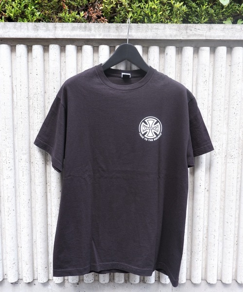 MANASTASH（マナスタッシュ）の「【直営店限定】MANASTASH/マナスタッシュ　BAR CROSS TEE バークロスティー　Tシャツ（Tシャツ/カットソー・メンズ・ホワイト/ブラック・MEDIUM/LARGE/X-LARGE）」の3枚目の写真