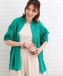 SHOO・LA・RUE | スパンテレコベーシックタンクトップ(タンクトップ)