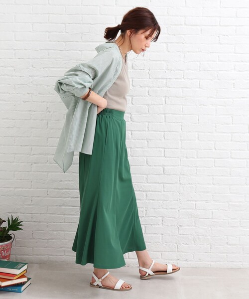 SHOO・LA・RUE（シューラルー）の「◆スパンテレコベーシックタンクトップ（タンクトップ・レディース・ナチュラル/ブラック/ベージュ・03/02）」の22枚目の写真