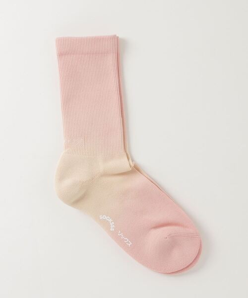 SOCKSSS(ソックス)の「SOCKSSS MOLIETS(ソックス/靴下・メンズ・ピンク・MEDIUM/SMALL)」の2枚目の写真