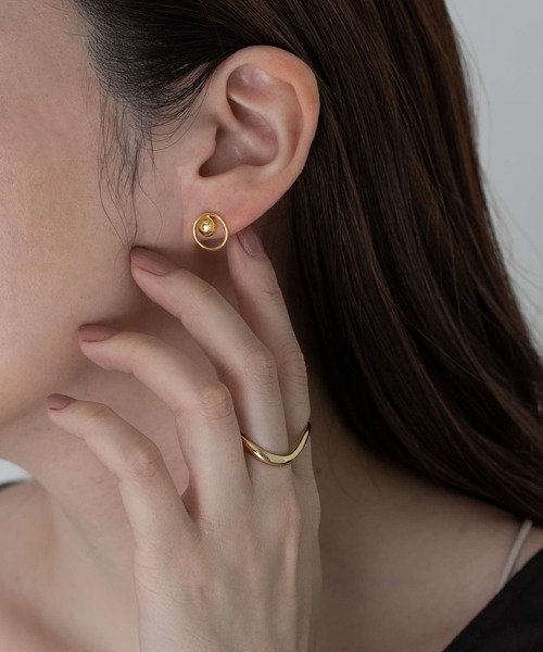 SMELLY（スメリー）の「SMELLY so'　ダブルフィンガーリング（リング・レディース・ゴールド・-）」の5枚目の写真