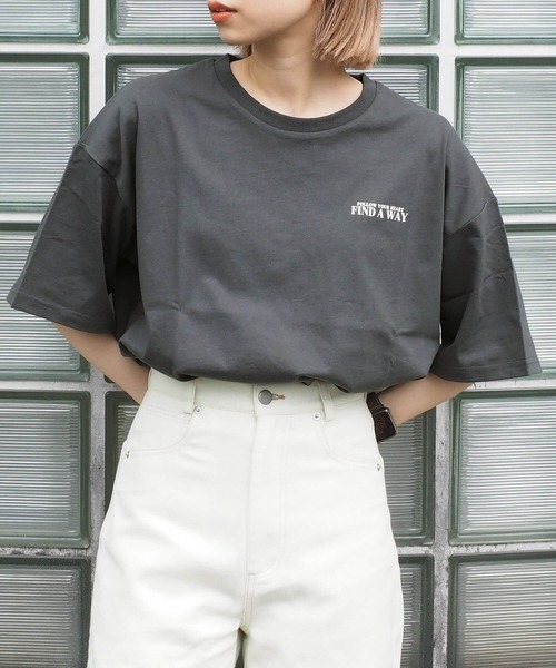 tiptop(ティップトップ)の「フラワープリントT(Tシャツ/カットソー・レディース・ブラック/オフホワイト/ホワイト系その他/ブラック系その他・FREE)」の14枚目の写真