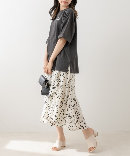 OLIVE des OLIVE（オリーブデオリーブ）の「フルーツサンドTシャツ（Tシャツ/カットソー・レディース・オフホワイト/ピンク/イエロー/スミクロ・FREE）」の13枚目の写真