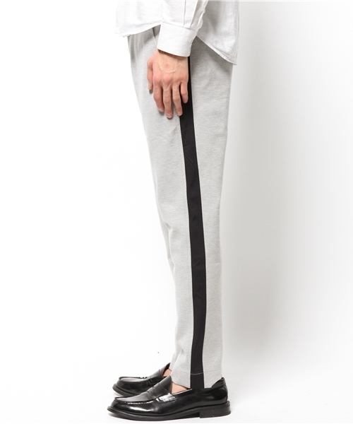 Lui's(ルイス)の「SUPER THANKS(スーパー・サンクス) ポンチサイドラインパンツ(その他パンツ・メンズ・グレー/ブラック・MEDIUM/LARGE/SMALL)」の3枚目の写真