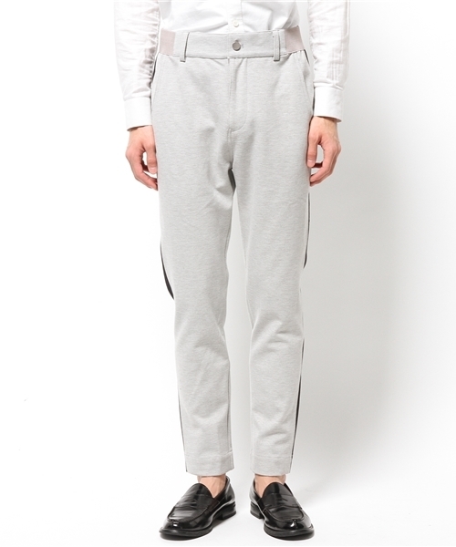 Lui's(ルイス)の「SUPER THANKS(スーパー・サンクス) ポンチサイドラインパンツ(その他パンツ・メンズ・グレー/ブラック・MEDIUM/LARGE/SMALL)」の5枚目の写真