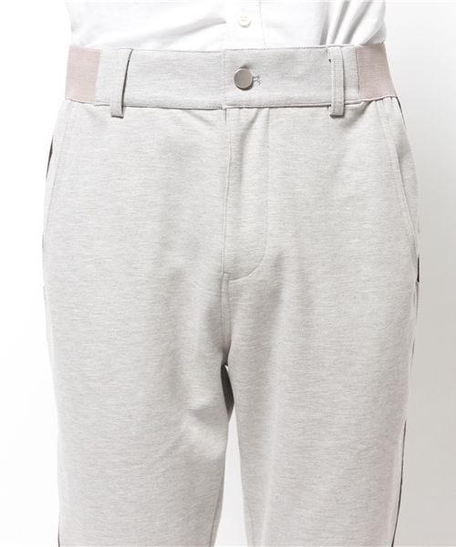 Lui's(ルイス)の「SUPER THANKS(スーパー・サンクス) ポンチサイドラインパンツ(その他パンツ・メンズ・グレー/ブラック・MEDIUM/LARGE/SMALL)」の6枚目の写真