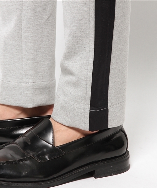 Lui's(ルイス)の「SUPER THANKS(スーパー・サンクス) ポンチサイドラインパンツ(その他パンツ・メンズ・グレー/ブラック・MEDIUM/LARGE/SMALL)」の10枚目の写真