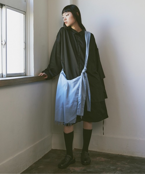 Utusiyo（ウツシヨ）の「layered shirt 偏愛（シャツ/ブラウス）」 - WEAR