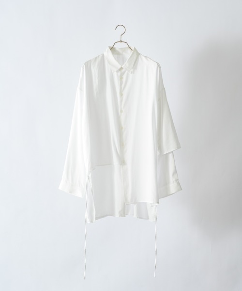Utusiyo（ウツシヨ）の「layered shirt 偏愛（シャツ/ブラウス）」 - WEAR
