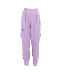 サテンカーゴジョガーパンツ