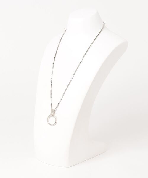 DROIT BELLO(ドロイトベロ)の「DROIT BELLO(ドロイトベロ) GLASS HOLDER NECKLACE/グラスホルダーネックレス(ネックレス・レディース・シルバー・F)」の2枚目の写真