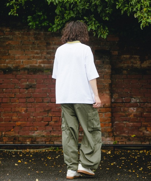 BROKEN BASE（ブロークンベース）の「カーゴポケットバルーンパンツ（カーゴパンツ・メンズ・ブラック/オリーブ・MEDIUM/LARGE）」の16枚目の写真