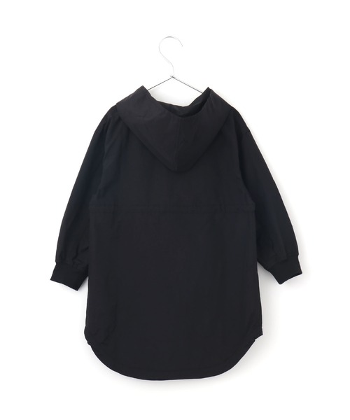 MAKE YOUR DAY（メイクユアデイ）の「ロング丈ナイロンフーディー■80～140cm（ナイロンジャケット・キッズ・ブラウン/ブラック/カーキ・110/100/140/120/130/80/90）」の11枚目の写真