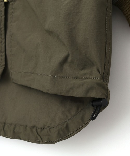 MAKE YOUR DAY（メイクユアデイ）の「ロング丈ナイロンフーディー■80～140cm（ナイロンジャケット・キッズ・ブラウン/ブラック/カーキ・110/100/140/120/130/80/90）」の18枚目の写真