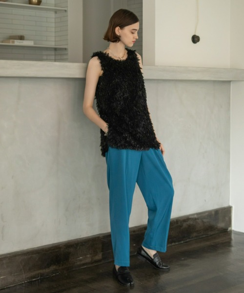 VACANCY（ヴァカンシー）の「カットフリンジトップス（その他トップス・レディース・ブラック/アイボリー・FREE）」の22枚目の写真